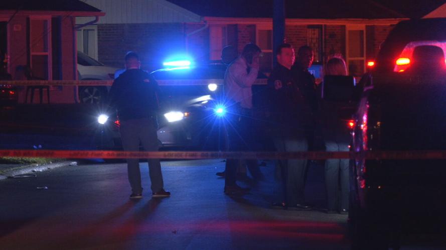 Ridgecrest shooting scene