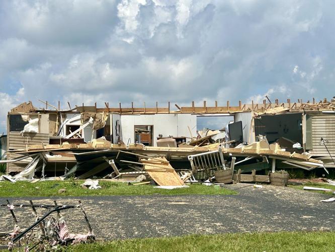 Grayson County storm damage cleanup 7-22-26