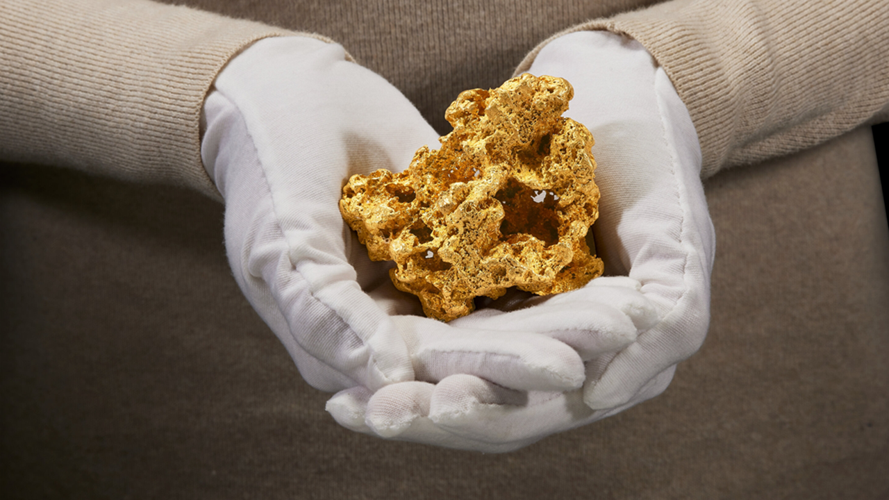Salvation Army Gold Nugget from Heritage Auctions