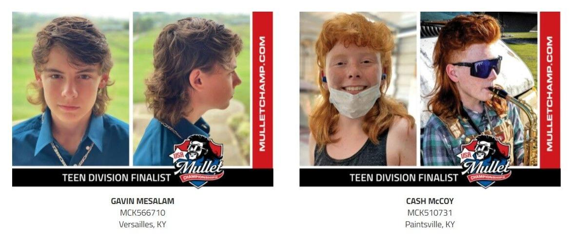 Boy wins mullet competition, gives winnings to foster charity