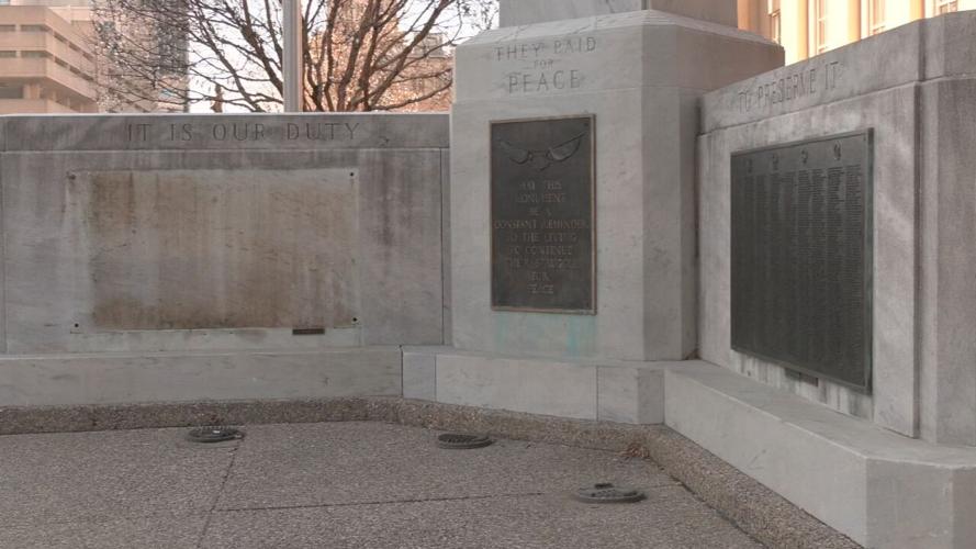 WWII Plaque Work