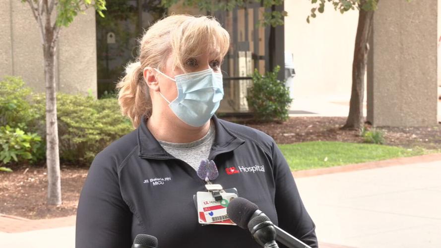 Jill Beierle, U of L Hospital ICU nurse