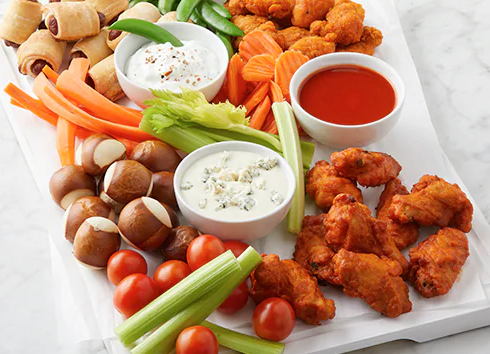 Chicken Wing Snack Board