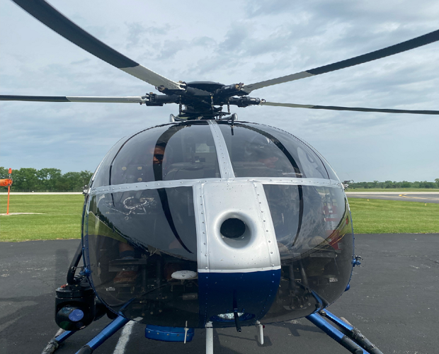 LMPD Helicopter close-up