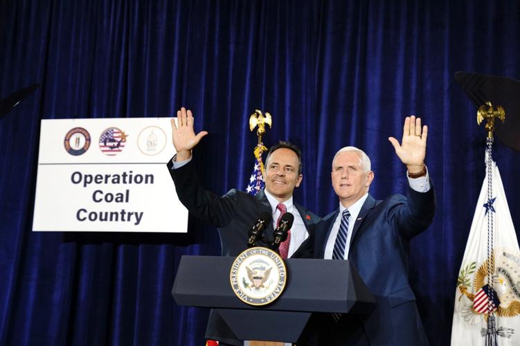 VP MIKE PENCE WITH MATT BEVIN IN KENTUCKY - 8-8-19 - COURTESY PENCE ON TWITTER .jpg