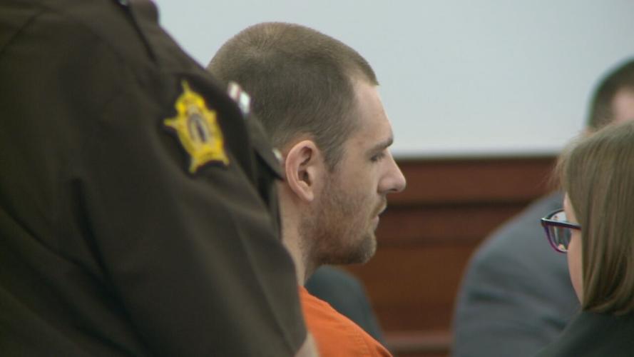Dakota Hill pleads guilty to murder, abuse of a corpse, and tampering with physical evidence in Bullitt County court on May 31, 2023.