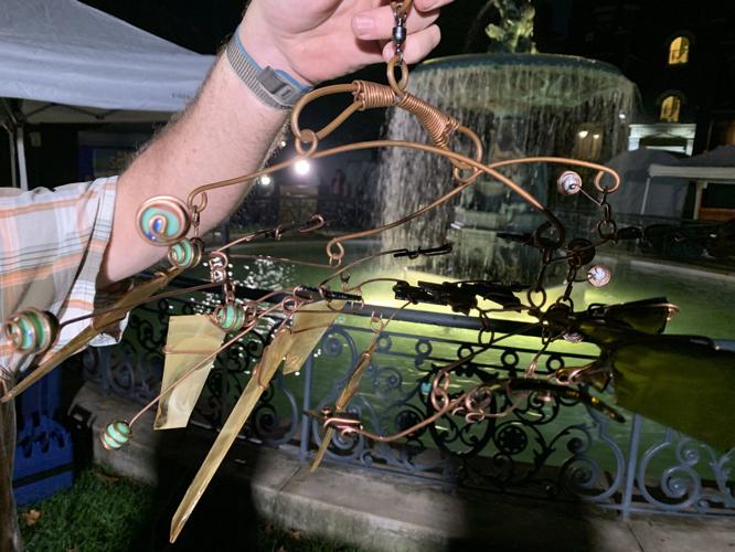 St. James Art Show 2023 hanging sculpture