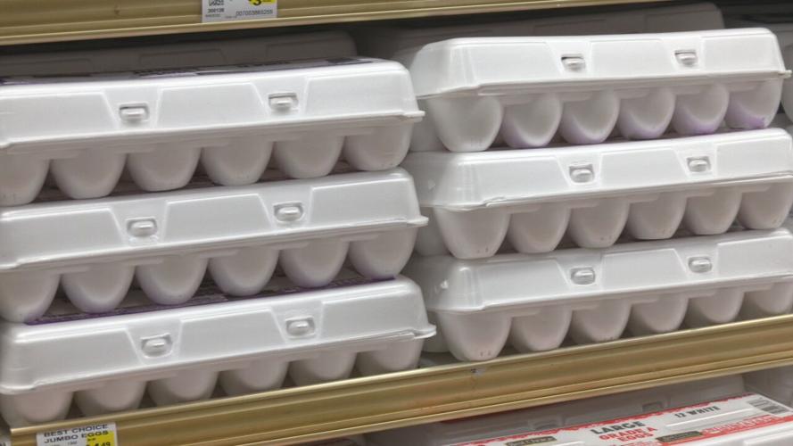 Generic cartons of eggs