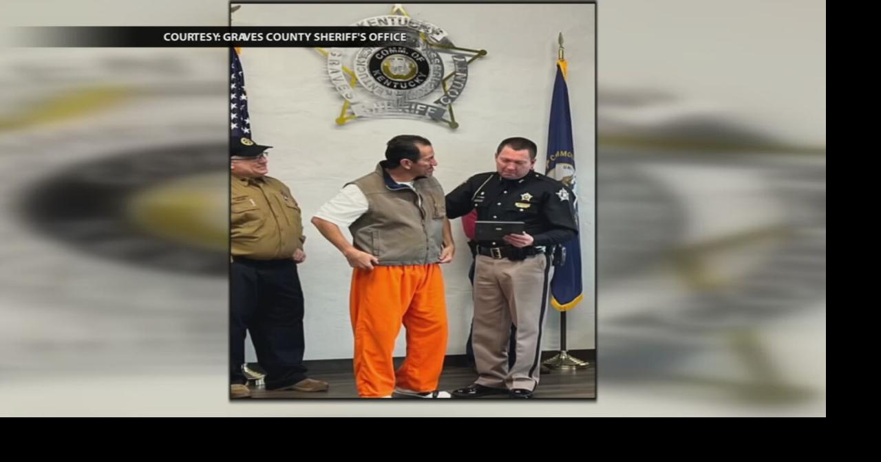 Graves County inmate recognized for actions on night of deadly
