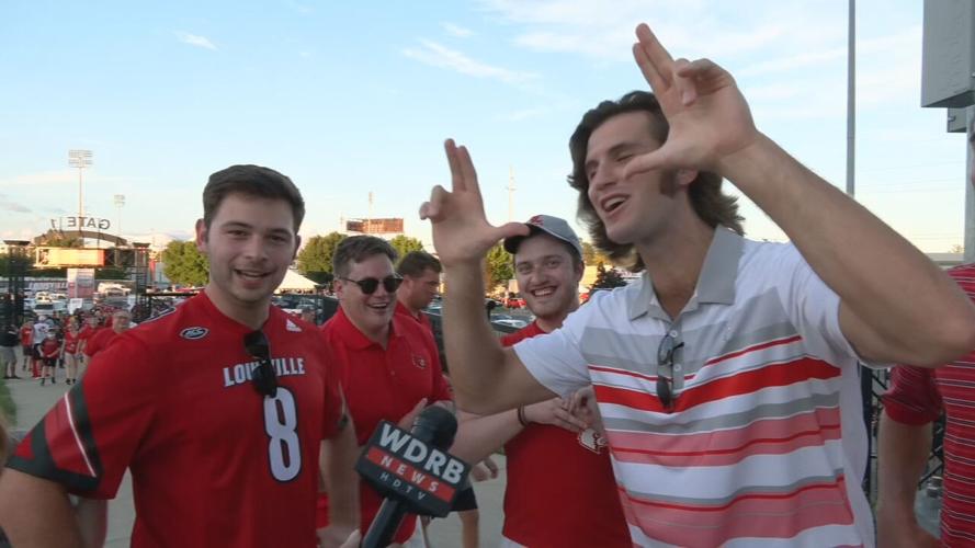 Fans outside Cardinal Stadium 9-17-21.jpeg