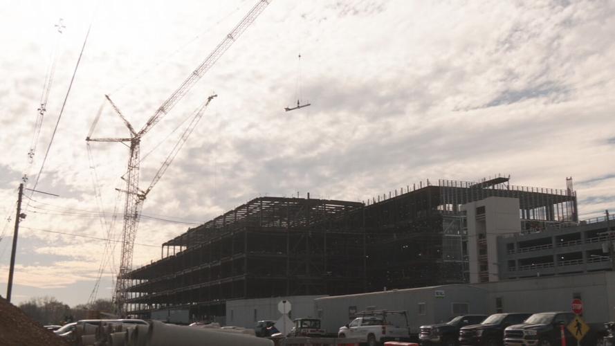 VA Hospital Topping Out Ceremony