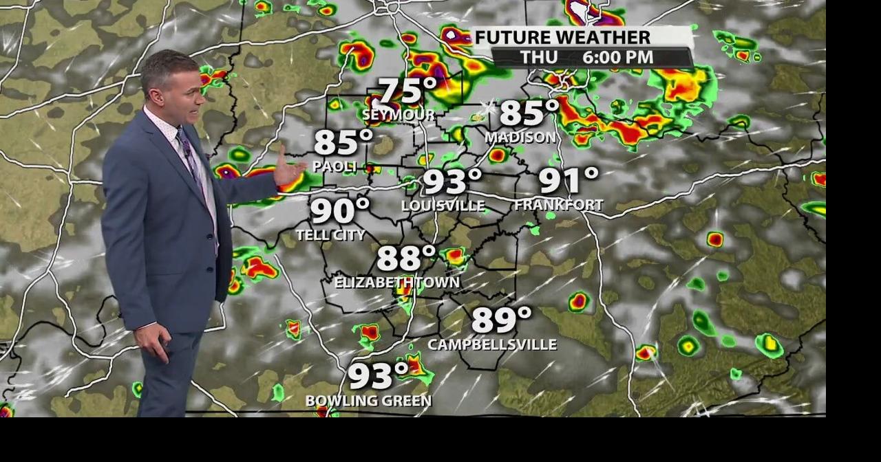 WDRB Meteorologist Jude Redfield's Louisville weather forecast for(05)