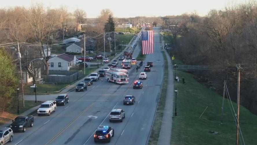 Escorting Charlestown Police Department Detective Sgt. TeJuan Johnson (12/2/20)