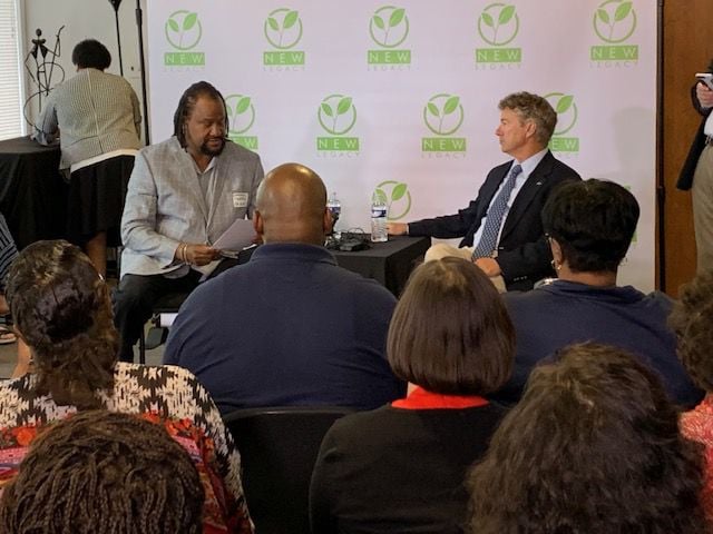 Sen Rand Paul Q & A at new Legacy