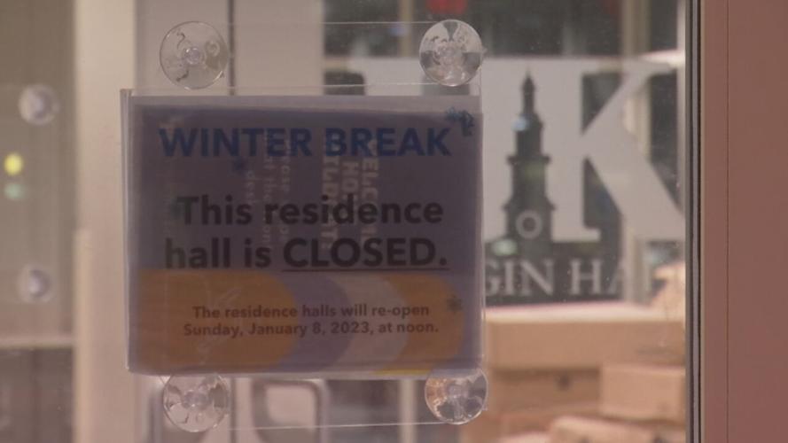 Water damage on UK campus