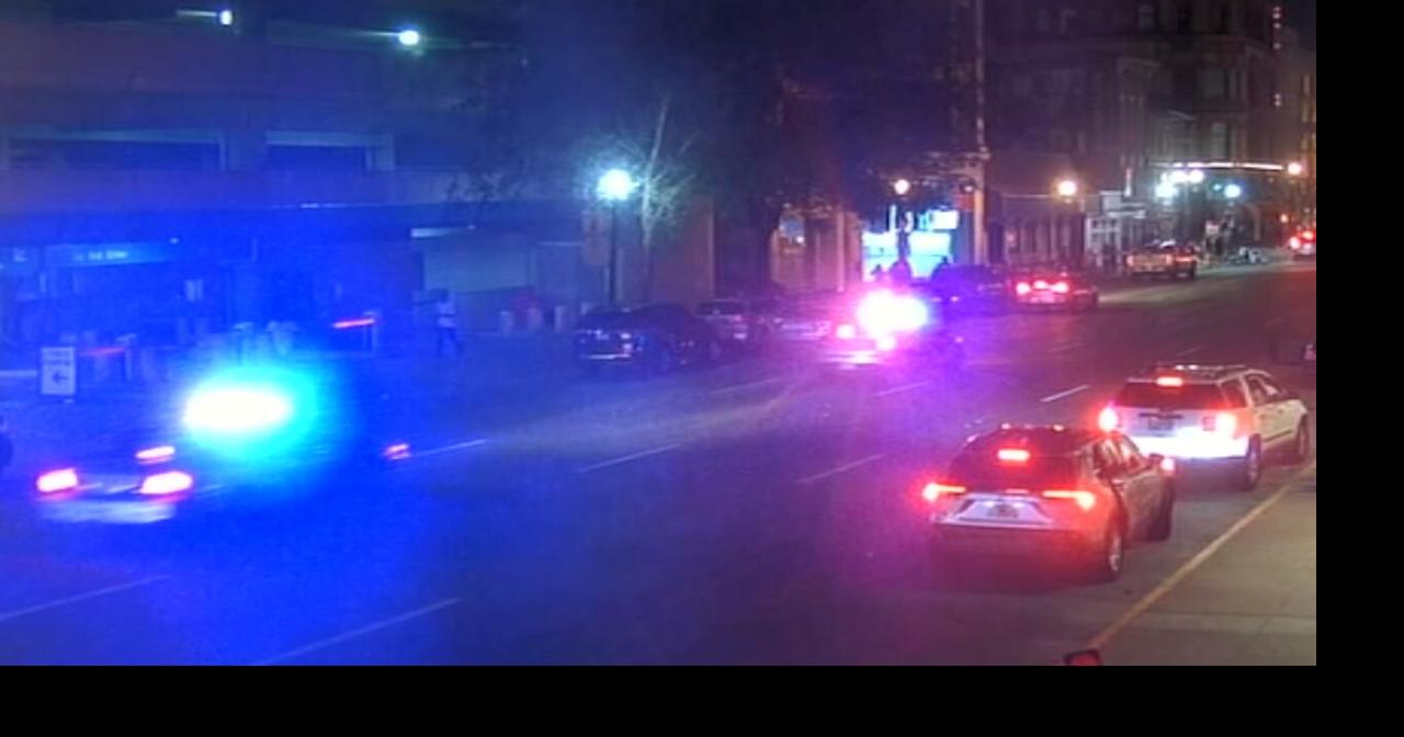 Surveillance video shows aftermath of downtown Louisville restaurant