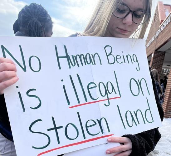 Butler HS ICE protest - 2.6.26