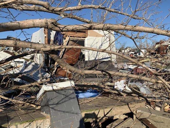 Dawson Springs tornado damage