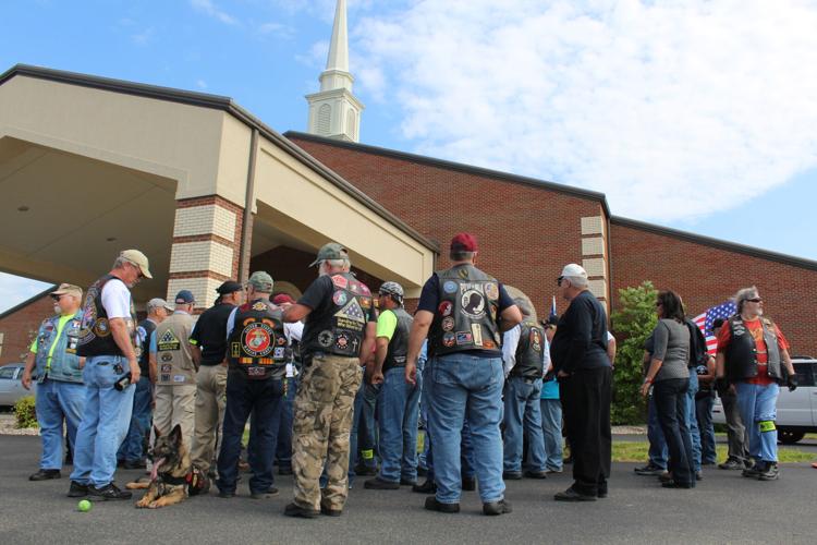 Funeral service and procession for Bardstown Police Ofc. Jason Ellis on May 30, 2013
