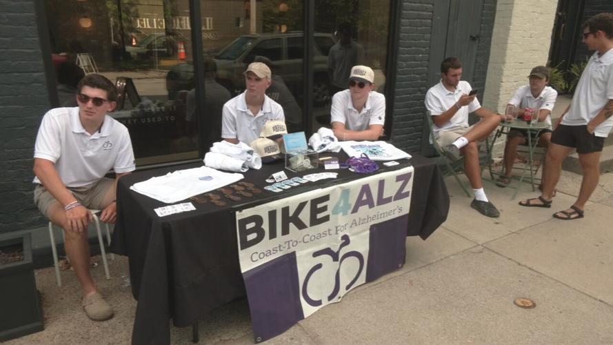 Bike4Alz team stops in Louisville 7-11-25
