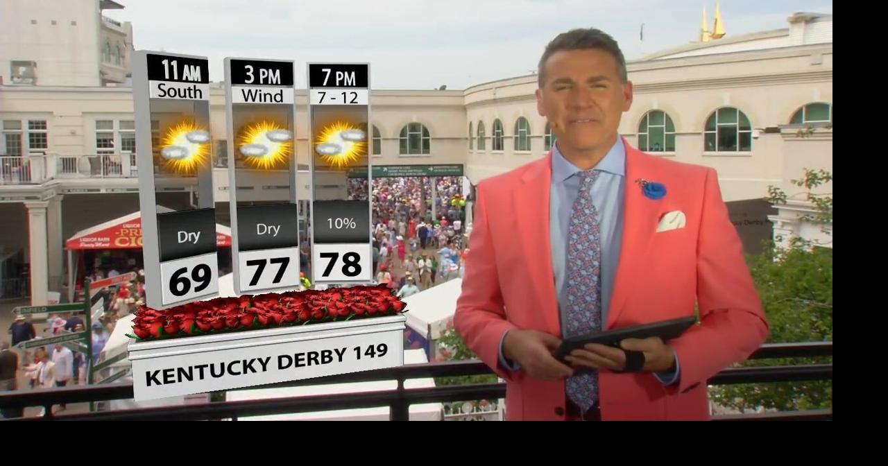 Jude Redfield's Updated Derby Day Forecast Weather