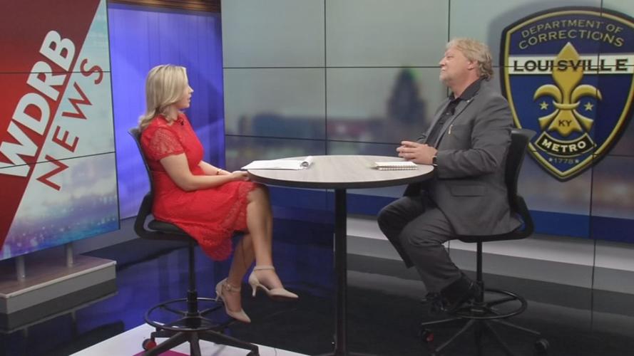 Mark Bolton, outgoing director of Louisville Metro Corrections, speaks with WDRB's Katrina Helmer