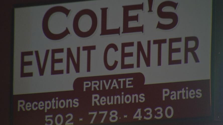 Cole's Event Center sign