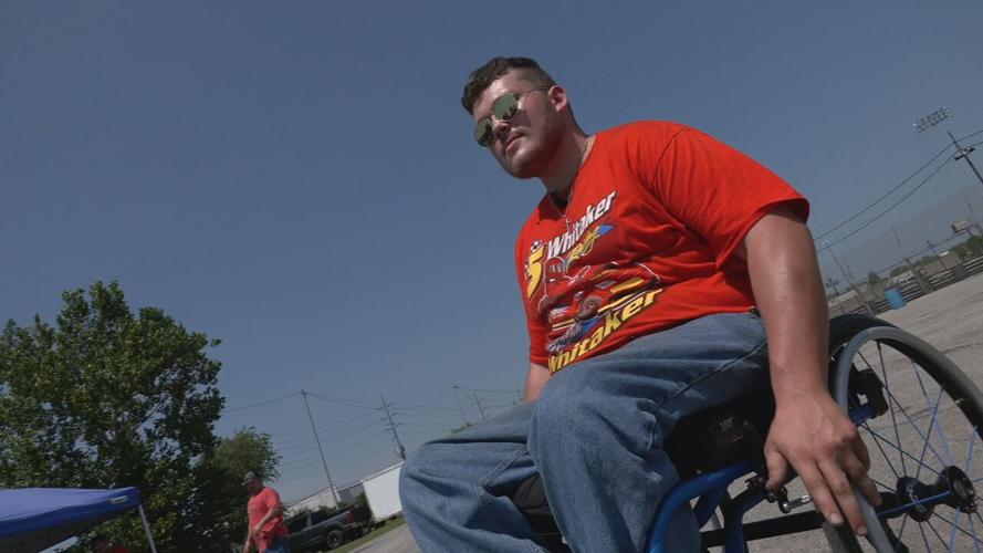 shooting victim becomes racer 3