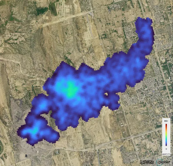First Greenhouse Gas Plumes Detected With NASA-Designed Instrument