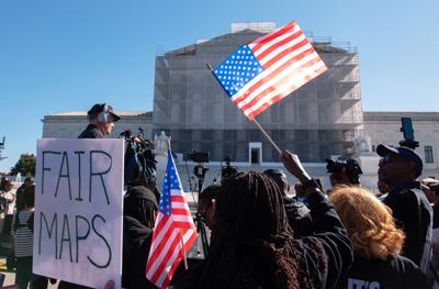 APTOPIX Supreme Court Voting Rights