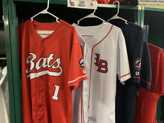 Louisville Bats uniforms