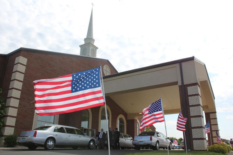 Funeral service and procession for Bardstown Police Ofc. Jason Ellis on May 30, 2013