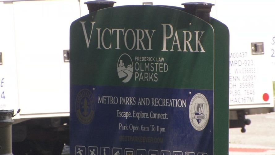 Victory Park sign