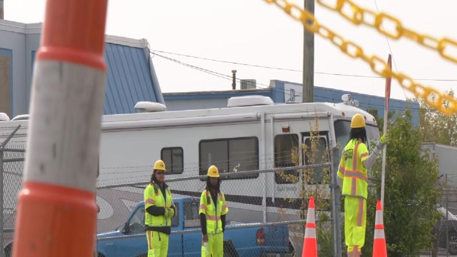 Construction workers in Louisville