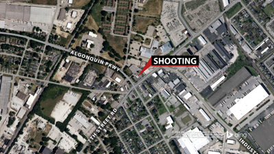 Map of White Castle shooting