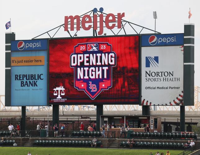 Video board for opening day.JPG