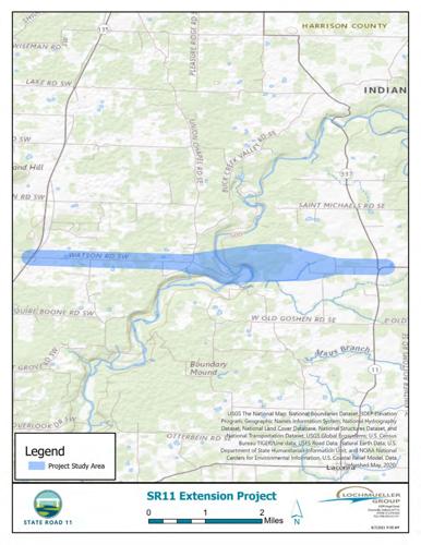 S.R. 11 Project area