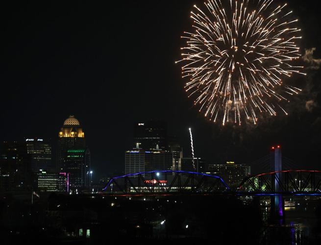 Fireworks after Bats game.JPG