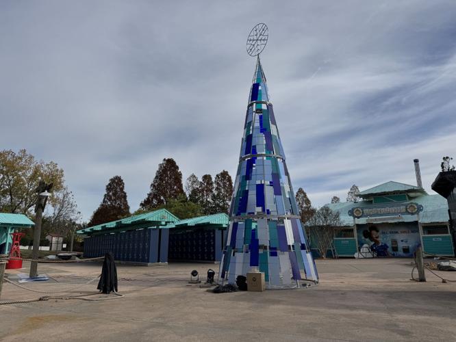 Christmas at Kentucky Kingdom prep 11-8-24