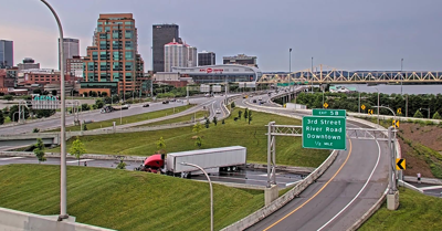 I-64 WB ramp to I-65 SB closed due to accident