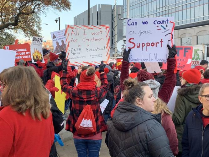 GO RED FOR ED - All I want for Christmas sign.jpg