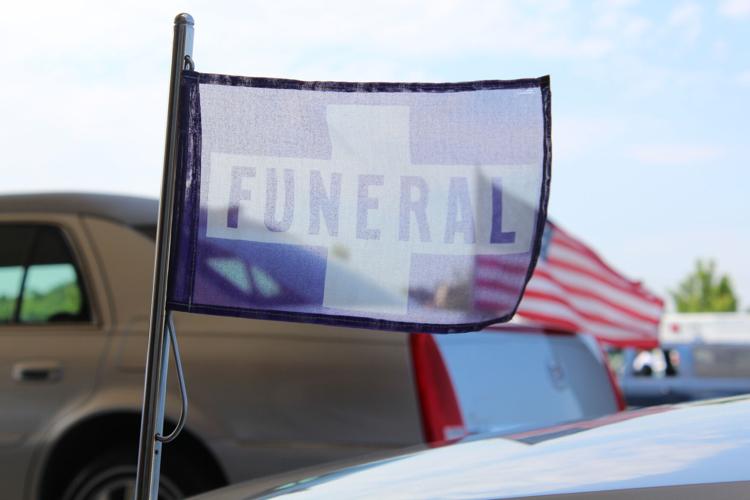 Funeral service and procession for Bardstown Police Ofc. Jason Ellis on May 30, 2013
