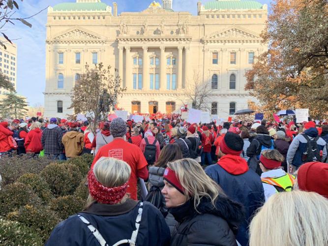 GO RED FOR ED - Teachers in front of Capitol.jpg