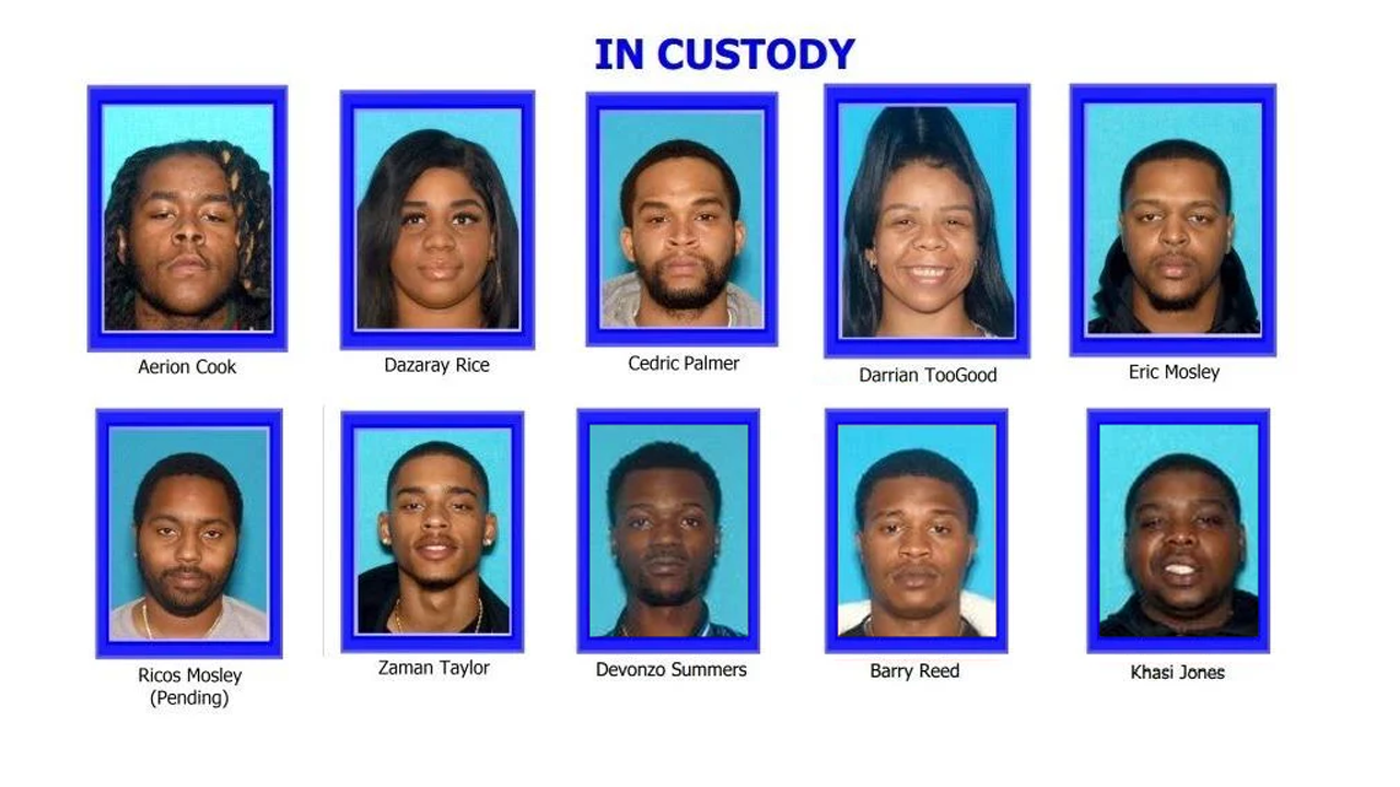 10 members of notorious Louisville gang sentenced for role in large