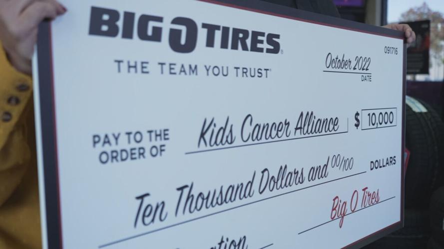 Big O Tires Kentucky donates $10K to Kids Cancer Alliances | Business