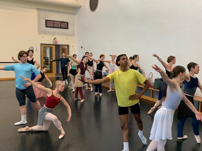 Louisville ballet rehearsal