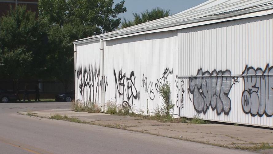 Home of the Innocents graffiti