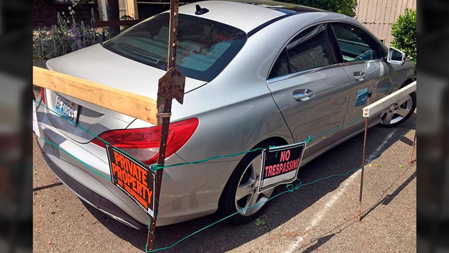 Seattle Man Builds Fence Around Car via KOMO