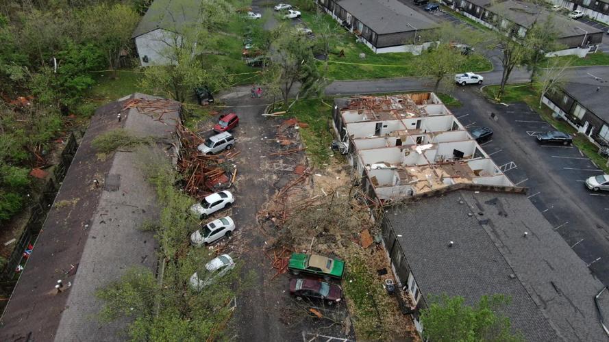 Apartment in Louisville's PRP neighborhood damaged by April 5, 2023 storms