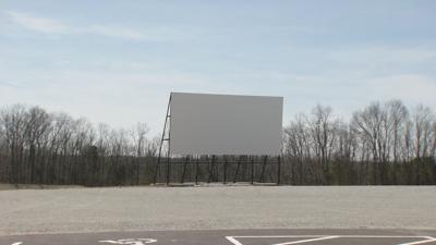 After wind destroys screen, Oldham County Drive-In reopens to big numbers